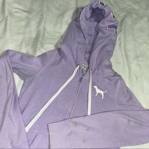VS PINK ZIP UP